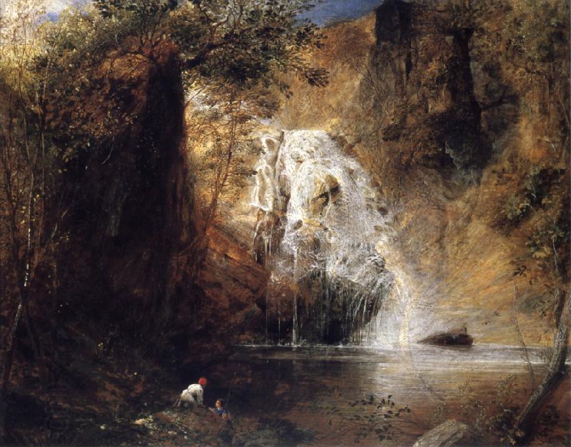 Samuel Palmer The Waterfalls,Pistil Mawddach China oil painting art